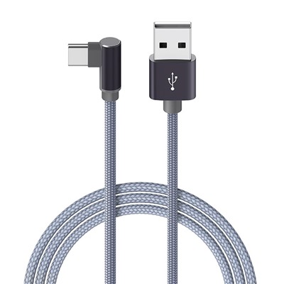 Кабель USB - Type-C Borofone BX26 Express (повр. уп)  100см 3A  (gray)