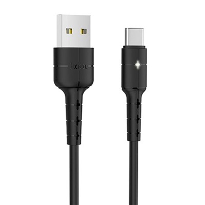 Кабель USB - Type-C Hoco X30 Star  120см 2A  (black)