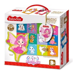 Пазлы MAXI "Милашки" 24 эл BABY TOYS