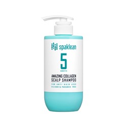 Spaklean Шампунь для кожи головы с коллагеном - Amazing collagen scalp shampoo, 500мл