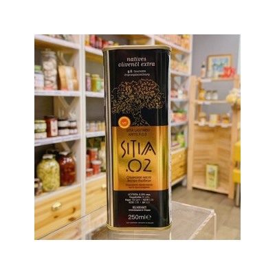 Оливковое масло P.D.O. Sitia 02, о.Крит, Греция, жест.банка, 250мл