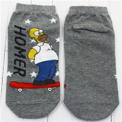 Короткие носки Р.33-38 "Симпсоны 2" Homer