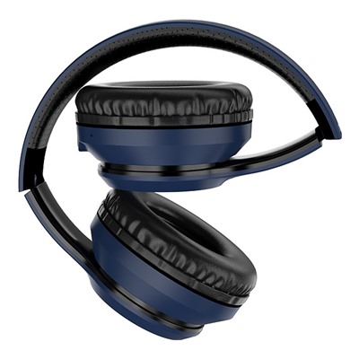 Bluetooth-наушники полноразмерные Hoco W28 (blue/black)