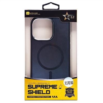 Чехол-накладка - SM023 SafeMag для "Apple iPhone 15 Pro Max" (galaxy black) (228909)