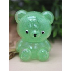 Мялка - антистресс «Bear», green
