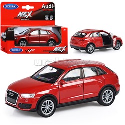 Машинка 1:38 Audi Q3, пруж. мех., цв. в асс.