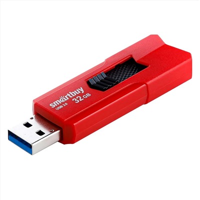 Флэш накопитель USB 32 Гб Smart Buy STREAM 3.0 (red)