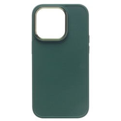 Чехол-накладка - SC311 для "Apple iPhone 14 Pro" (green) (210225)