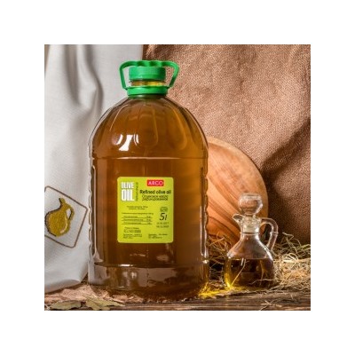 Оливковое масло рафинированное Argo, Греция, пласт.бут, 5л