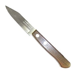 Нож овощной 3" 7,5см Tramontina Tradicional, гладкий (2шт в блистере)