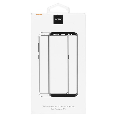 Защитное стекло Full Screen Activ Clean Line 3D для "Xiaomi 12/12S" (black)