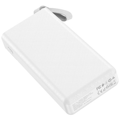 Внешний аккумулятор Hoco J73 30000mAh Micro/Type-C/Lightning/USB*2 (white)