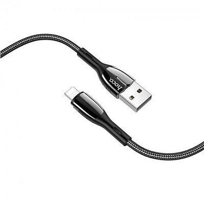 Кабель USB - Apple lightning Hoco U89  120см 2,4A  (black)