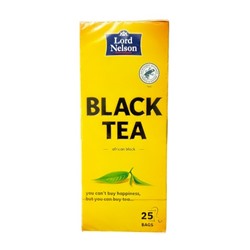 Чёрный чай в пакетиках Lord Nelson black tea 25 пак.