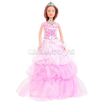 Кукла в бальном платье с аксессуарами,
