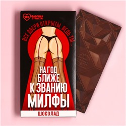 Молочный шоколад «Милфа», 70 г.