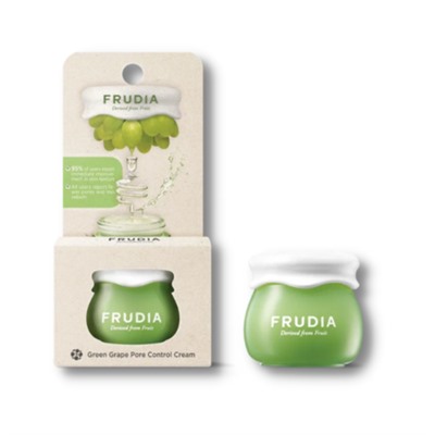 Frudia Крем себорегулирующий с виноградом - Green grape pore control cream, 10г