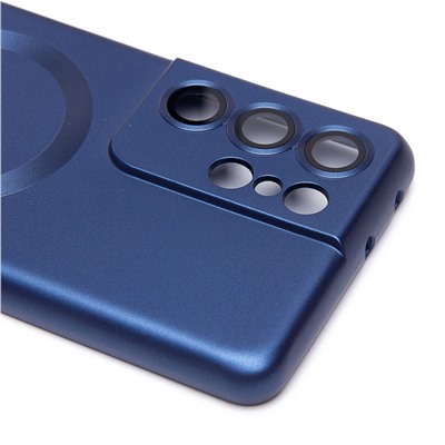 Чехол-накладка - SM020 Matte SafeMag для "Samsung SM-G998 Galaxy S21 Ultra" (dark blue)