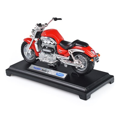 Мотоцикл 1:18 Triumph Rocket III, красный