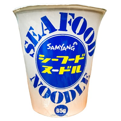 Лапша со вкусом морепродуктов Seafood Noodle Samyang, Корея, 65 г, Акция