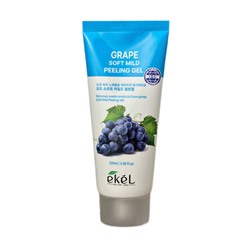 Ekel Пилинг-скатка с экстрактом винограда - Natural clean peeling gel grape, 100мл