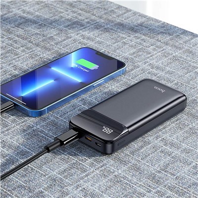 Внешний аккумулятор Hoco J89 PD QC 10000mAh Type-C/USB/Type-C (black)