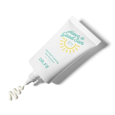 DR.F5 Эссенция солнцезащитная смягчающая - Heartleaf calming sun essence SPF50+ PA++++, 50мл