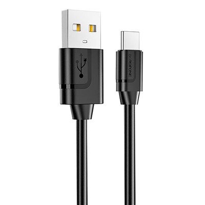 Кабель USB - Type-C Borofone BX55  100см 3A  (black)