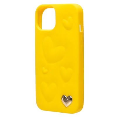 Чехол-накладка - SC319 для "Apple iPhone 13" (yellow) (215411)