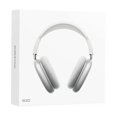 Bluetooth-наушники полноразмерные Borofone BO22 (silver)