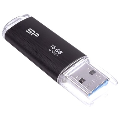 Флэш накопитель USB 16 Гб Silicon Power Ultima U02 (black)