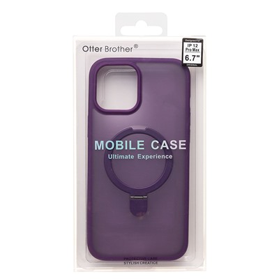 Чехол-накладка - SM088 SafeMag  для "Apple iPhone 12 Pro Max" (violet)