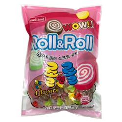 Леденцовая карамель Roll&Roll Soft Candy Melland, Корея, 350 г Акция