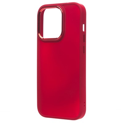 Чехол-накладка - SC311 для "Apple iPhone 14 Pro" (red) (210229)