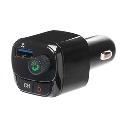 Автомобильный FM-трансмиттер - M25 18W 2USB/PD18W (black)