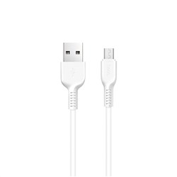 Кабель USB - micro USB Hoco X20  200см 2A  (white)