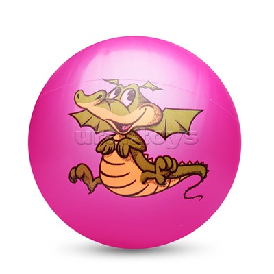 Мяч детский надувной "Динозаврик" 60гр.