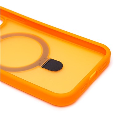 Чехол-накладка - SM088 SafeMag  для "Apple iPhone 12/iPhone 12 Pro" (orange)