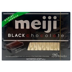 Темный горький шоколад Meiji, Япония, 120 г. Срок до 30.11.2023.Распродажа