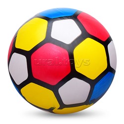 Мяч надувной PVC "Цветная мозаика" 22,5 см., 60 гр. (цвет микс)