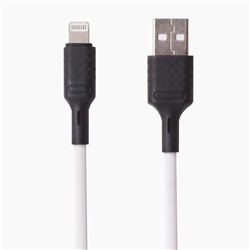 Кабель USB - Apple lightning Kurato RORI-L505  100см 2,5A  (white)