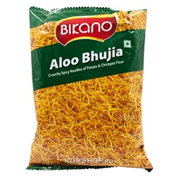 Хрустящая соломка из картофеля и нутовой муки Aloo Bhujia Bikano, Индия, 200 г Акция