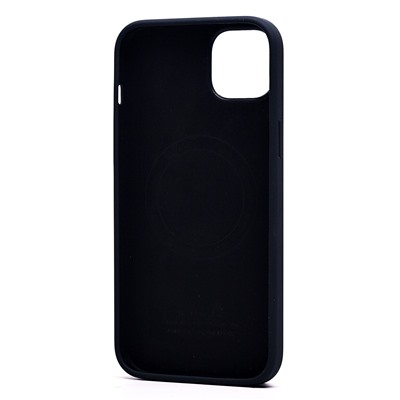 Чехол-накладка - SM003 SafeMag Soft Touch с анимацией для "Apple iPhone 14 Plus" (black)