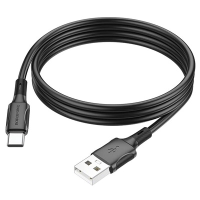 Кабель USB - Type-C Borofone BX80  100см 2,4A  (black)