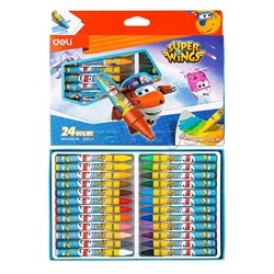 Восковые мелки Super Wings 24цв. картон.кор./европод.