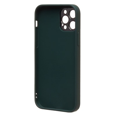 Чехол-накладка - PC084 экокожа для "Apple iPhone 12 Pro" (green) (219655)