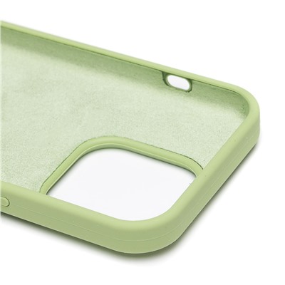 Чехол-накладка [ORG] Soft Touch для "Apple iPhone 14 Pro" (light green) (212201)