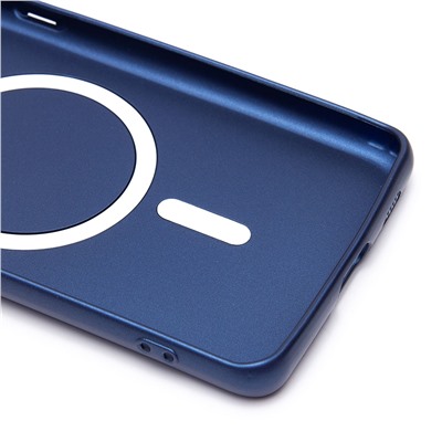 Чехол-накладка - SM020 Matte SafeMag для "Samsung SM-G998 Galaxy S21 Ultra" (dark blue)