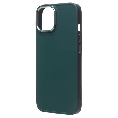 Чехол-накладка - SC311 для "Apple iPhone 14" (dark green) (210211)