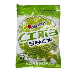 Конфеты карамельные солёные с начинкой из лайма и витамином C Hartbeat Lime Salt Candy, Таиланд, 120 г Акция